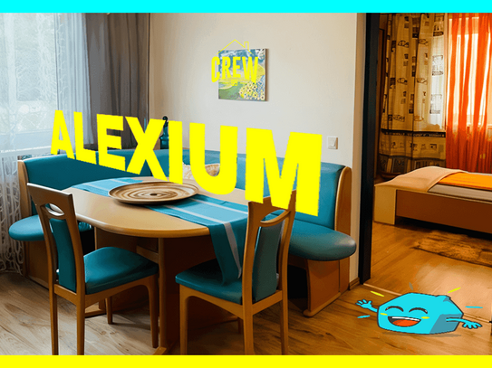 Wunderschöne möblierte 3-Zimmer-Wohnung "Alexium" in der Nähe von Linz