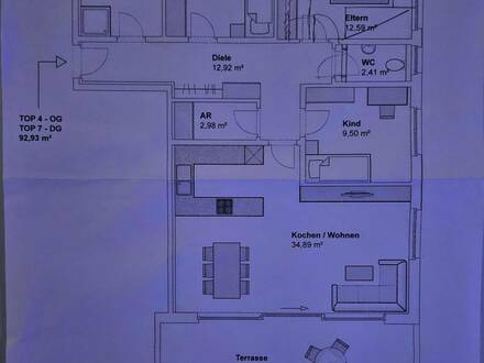 Neuwertige 4-Raum-Wohnung mit Balkon und Einbauküche in Feldkirch