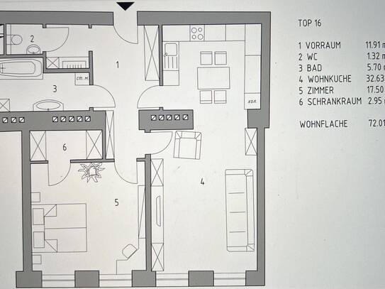 Moderne 2-Zimmer-Wohnung mit Garagenplatz im Herzen des 4. Bezirks – Top-Lage