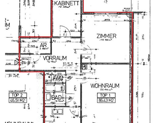 3 Zimmer Wohnung in Zentraler Lage