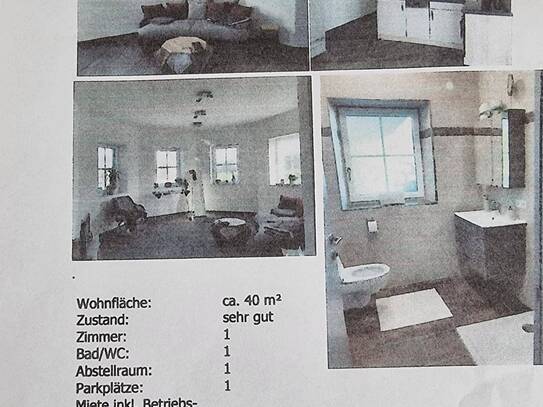 Attraktive 2-Zimmer-Wohnung mit Einbauküche in Eggelsberg