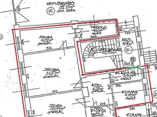 Gepflegte 3-Zimmer-Wohnung zum Kauf in Ödenburg innerstadt