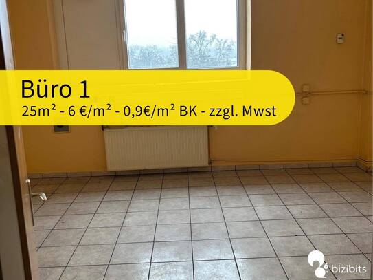 Büro 25m² direkt neben Lager und Schauraum/Geschäftsfläche