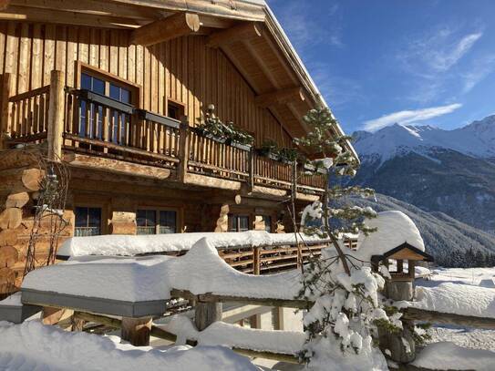 Exklusives Vollblockhaus in den Ötztaler Alpen – Ein seltenes Juwel