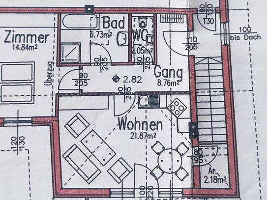 Wohnung 56m2 in Rietz langfristig zu vermieten