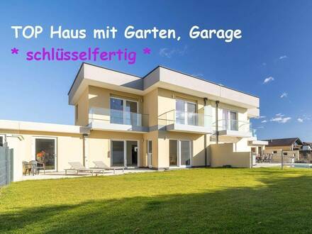 Top HAUS *schlüsselfertig*, Garten + Garage fertig, DIREKT vom Besitzer, OHNE Provision, umfangreiche Ausstattung, mass…