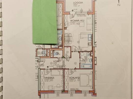 Gepflegte 3-Zimmer-Wohnung mit Balkon und EBK in Kirchberg an der Pielach