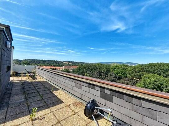 Dachterrasse mit Gloriette- und Stadtblick - einmalige Möglichkeit - Entwicklungsobjekt