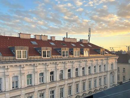 Suche Nachmieter für Zentrale DG Wohnung mit schönem Blick über Wien
