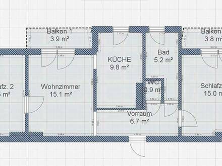 TOP! neu Sanierte Wohnung