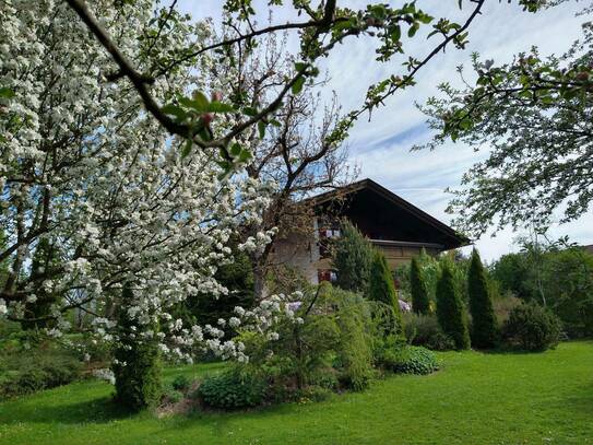 Von privat! Sonnige exklusive Villa Velden am Wörther See, Park=Baugrundstück, zentrumsnah, am Waldrand, Bergblick