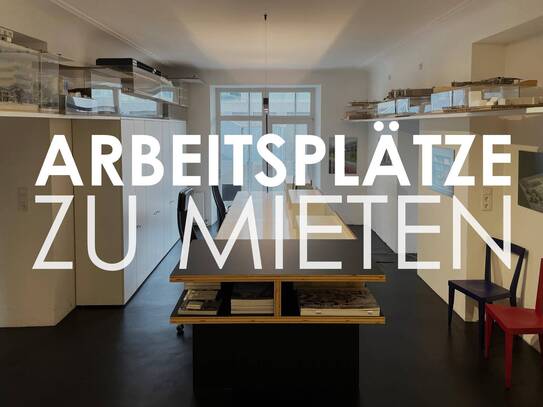 COWORKING SPACE IM ARCHITEKTURBÜRO BIS ZU 90M²