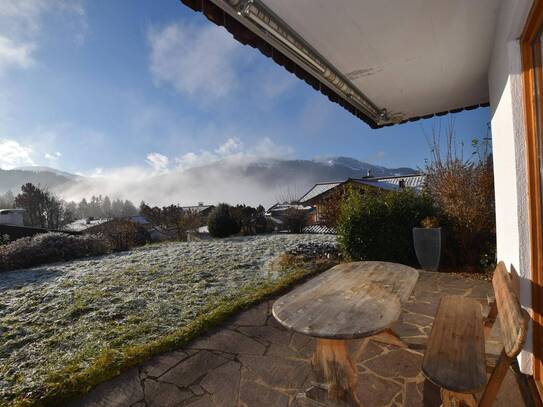 Gartenwohnung mit gigantischer Aussicht