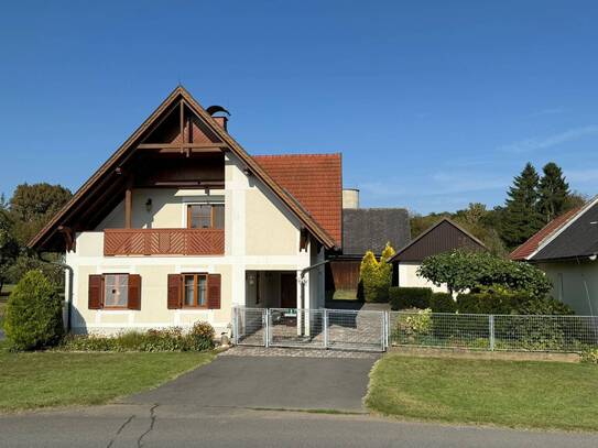 Charmantes Einfamilienhaus mit großzügigem Grundstück und Landwirtschaft in Bad Radkersburg