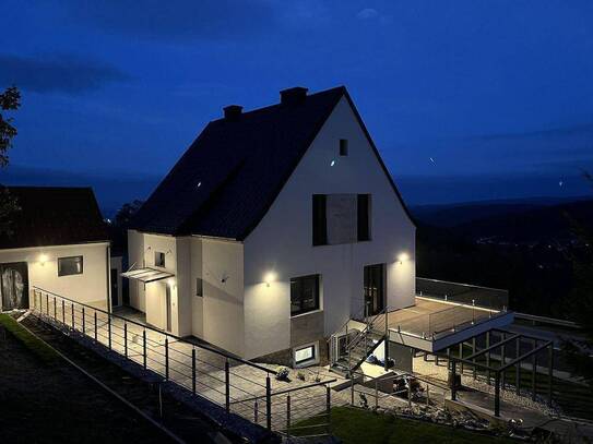 Einfamilienhaus „Neubau“ mit Burgblick mit zusätzlichem Sommer-/Gästehaus