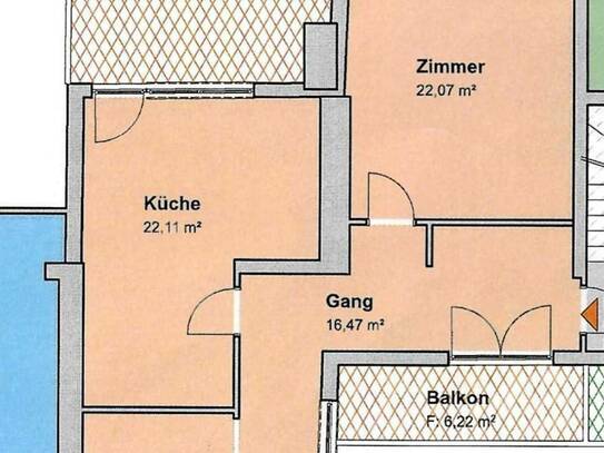 Schöne 2-Zimmer-Wohnung mit Balkon in Brixlegg (Wohn/Wintergarten)