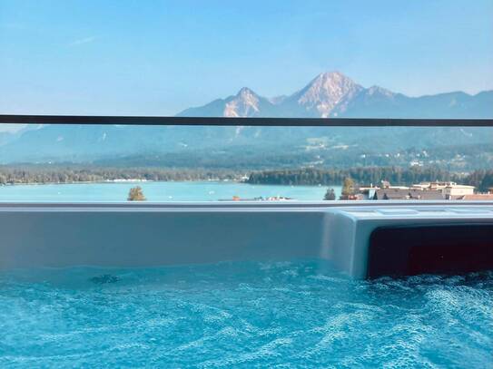 Vollmöbliertes Penthouse mit fantastischem See-und Mittagskogelblick