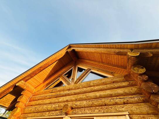 Kanadisches Blockhaus Bruttofläche EG; OG 148,92 m2, Keller 54m2, Grundfläche 1133m2