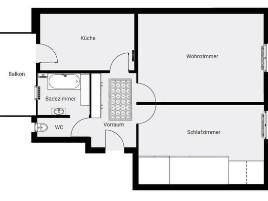 Charmante Altbauwohnung mit Balkon im Herzen von Innsbruck - Privatverkauf