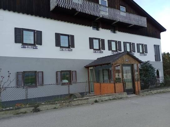 Größeres Wohnhaus mit landwirtschaftlichem Wirtschaftsgebäude und Grund. Das Haus kann auch als Betriebsobjekt genutzt…