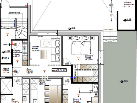 Schöne 3-Raum-Wohnung in Lustenau