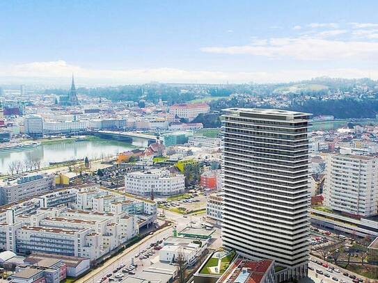 Luxus&Portier im Bruckner Tower: Eckwohnung, Provisionsfrei!