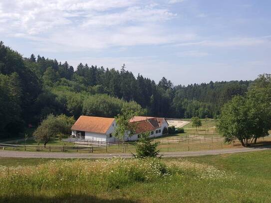 Bauernhaus mit wunderschönen Arkaden in idyllischer Alleinlage