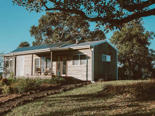 Modernes Tiny House mit großem Garten in idyllischer Lage - 60m² Wohnfläche auf 250m² Grundstück in Grafenschlag