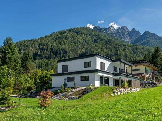 Elegantes Einfamilienhaus im Bauhausstil mit Bergsicht ( 05918 )