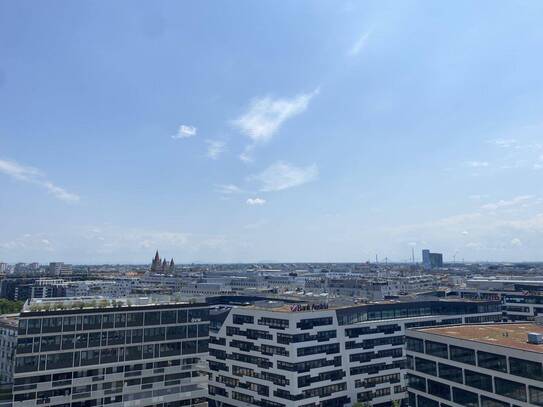 Taborama 2 Zimmer Wohnung mit Balkon, traumhafter Stadtblick und Pool am Dach!