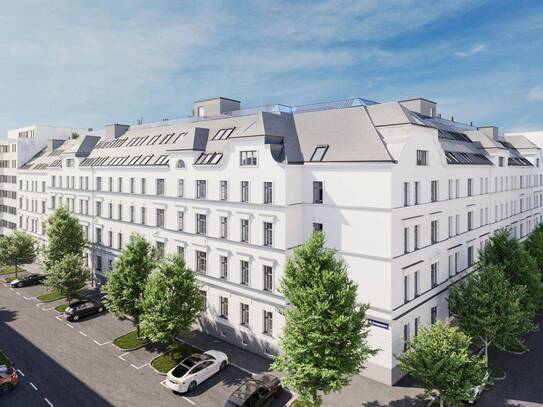 Einzigartiger Wohnkomfort: Moderner Neubau trifft auf stilvollen Altbau