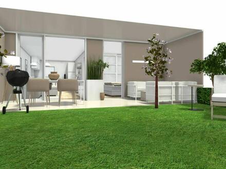 Erstbezug! 2 Zimmer Wohnung mit Süd-West Terrasse, und kleinem Garten nahe der Murpromenade in Graz Andritz!
