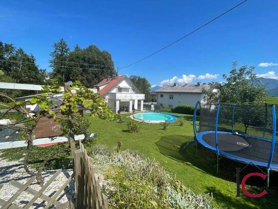 Idyllisches Einfamilienhaus mit Pool, Doppelcarport & Nebengebäuden in sonniger, ruhiger Lage