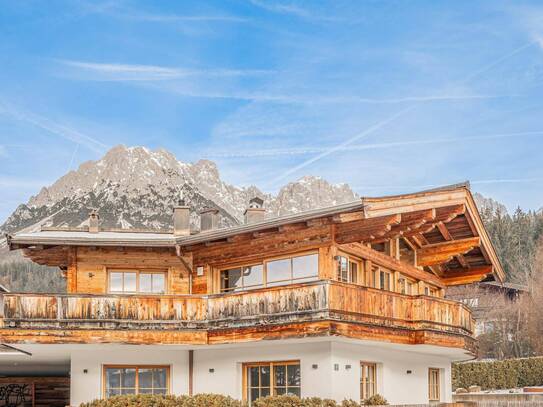 Gemütliches Chalet mit Panoramablick am Fuße des Wilden Kaisers