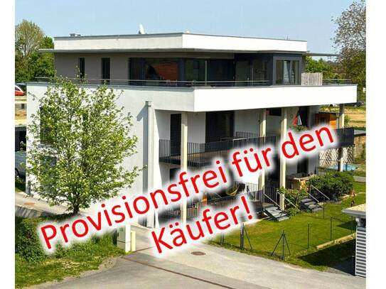 Modernes Penthouse mit eigenem Liftzugang direkt in die Wohnung und dreiseitiger Dachterrasse mit Wintergarten