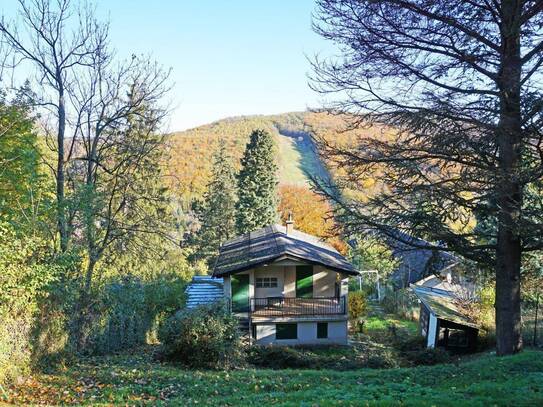 Für Naturliebhaber und Bergfexe! Liegenschaft im Augustinerwald mit Traumausblick