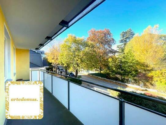 INKL. HEIZUNG: BEVERLY HIETZING HILLS ! LOFTARTIGE 2 ZI TRAUMWOHNUNG mit ca. 12m² TERRASSE, RUHE und GRÜNBLICK in den H…