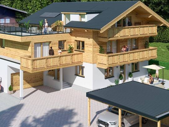 "PROVISIONSFREI" Dachgeschosswohnung mit Schmittenblick in absoluter Ruhelage-Zell am See-Thumersbach!