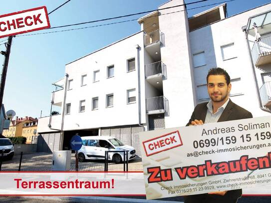 Erstbezugsfeeling! Zentrumsnahe Wohnung mit Süd-Dachterrassse! Parkplatz möglich!