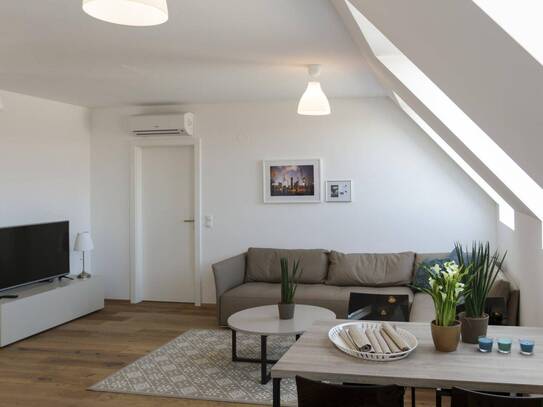 4 Zimmer Dachgeschoss - Maisonette Wohnung nähe Wien Meidling; teilmöbliert