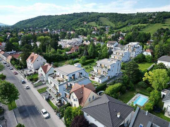 1210, Langenzersdorfer Straße, In Strebersdorf am Fuße des Bisambergs, 2-Zimmer-Penthouse