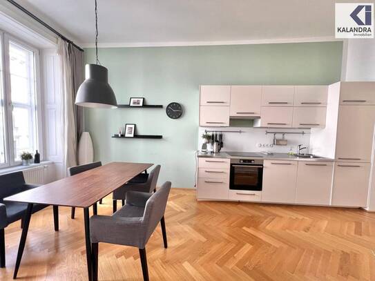 360 TOUR // MÖBLIERTE ALTBAUWOHNUNG WIEN MITTE