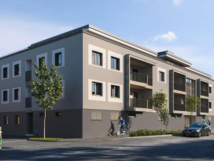 Erstbezug-Wohnung mit Loggia und Tiefgaragenstellplatz