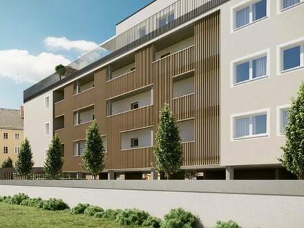 Moderne Neubauwohnung in 8700 Leoben - mit einer Wohnfläche von 73,82m² und einem Westbalkon mit 12,43m² - PREISREDUKTI…
