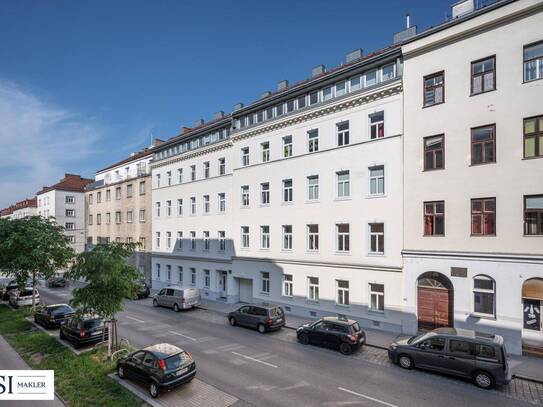 Dachgeschoß-Maisonette mit großzügiger Terrasse und Blick in den ruhigen Innenhof