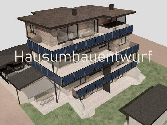 Modernes Haus in sonniger Waldrand- und Ruhelage von Gnadenwald inkl. Umbaustudie 4 Wohnungen