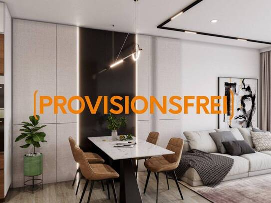 * * * PROVISIONSFREI * * * Neubau-Wohntraum in Wels: 2-Zimmer-Etagenwohnung mit Balkon & Tiefgarage