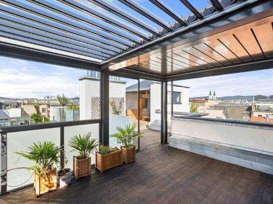 Exklusives Wohnen im Herzen Wiens - Dachgeschoßwohnung mit 285m² und traumhafter Terrasse!