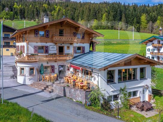 Traditionsgasthaus mit 7 Appartements in frequentierter Lage am Ortsrand