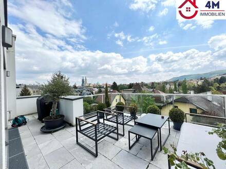 *LUXUS PUR * 3 Zimmer - Penthouse mit traumhaften Blick zum Stift und Wienerwald